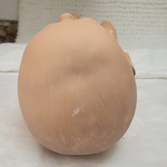 Vtg Cititoy Baby Doll Hong Kong 1985 diaper lifelike blue eyes moveable limbs - Picture 10 of 14